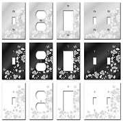 cherry blossom wallplate design - available 2012